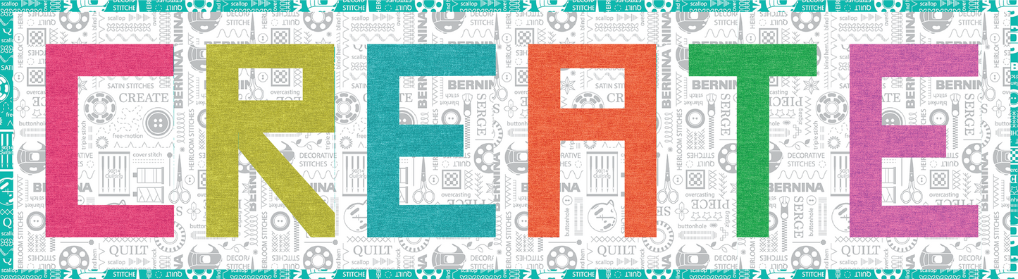 CREATE Table Runner + Wall-Hanging Pattern